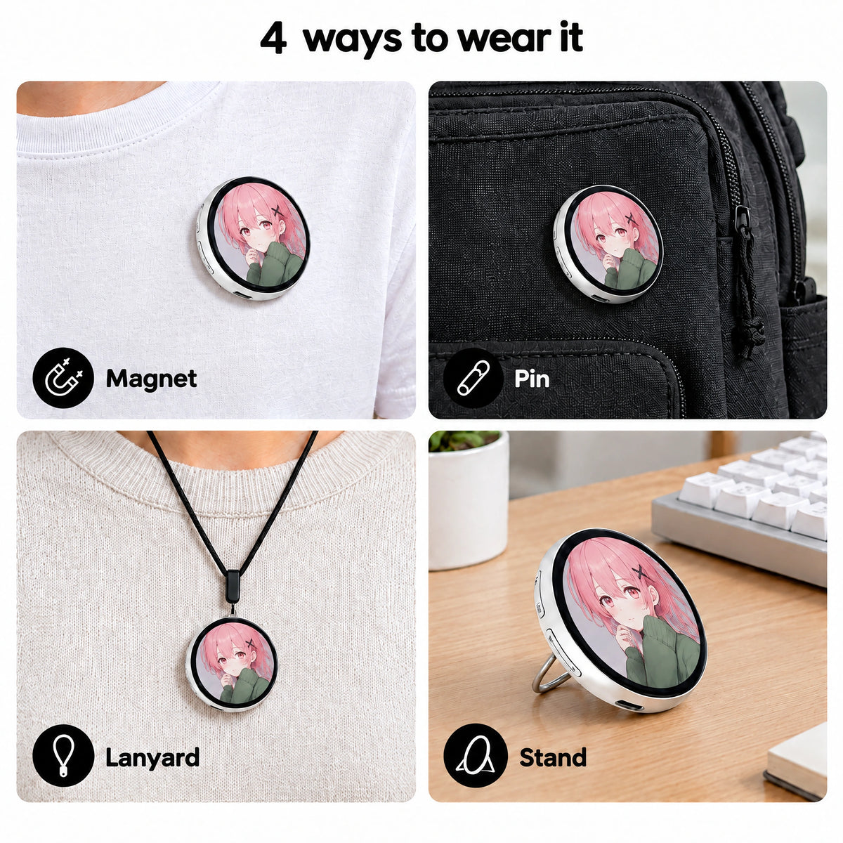 Smart Cute Pin