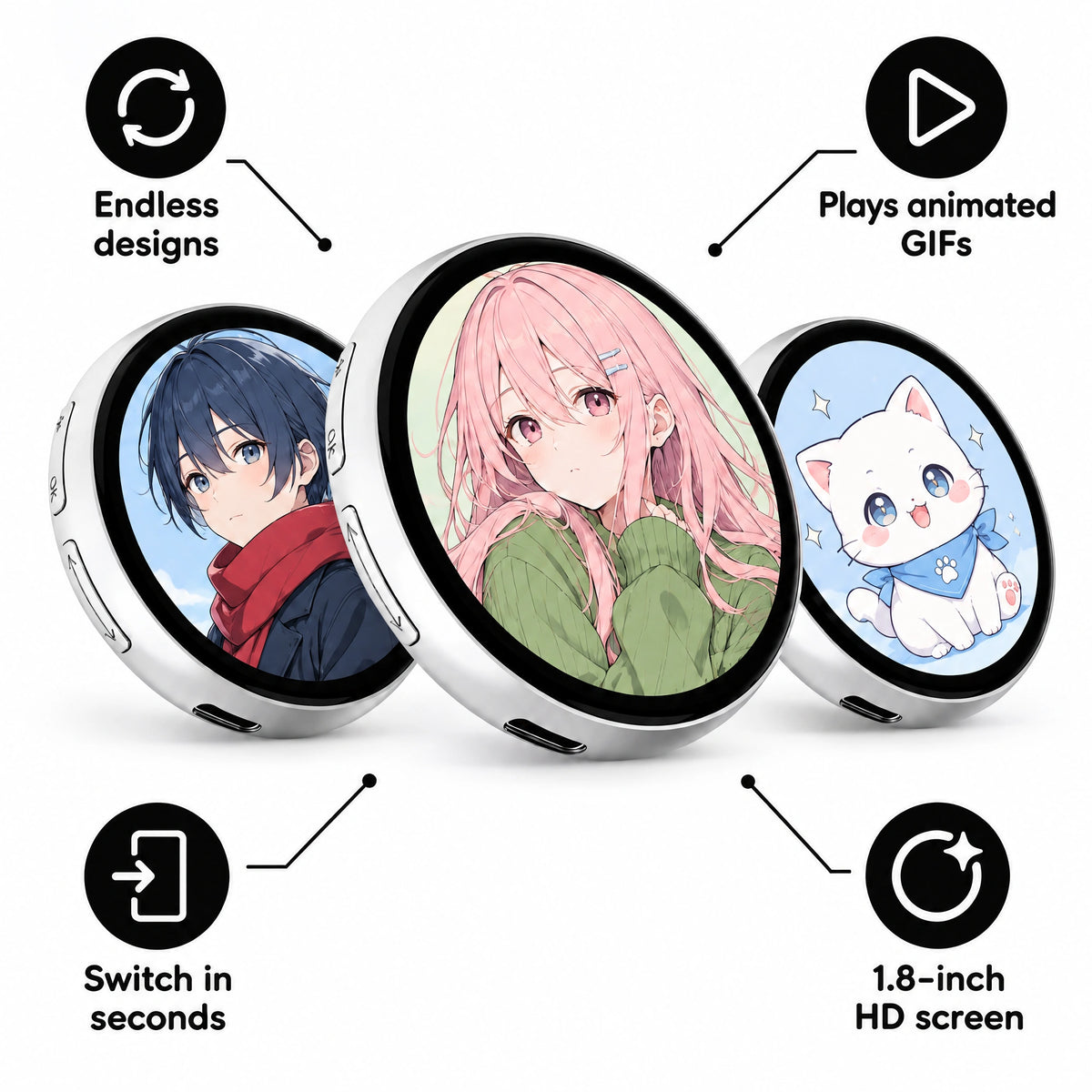 Smart Cute Pin