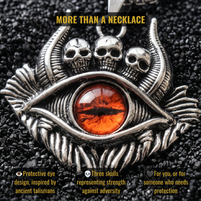 Wardevil Gothic Evil Eye Necklace