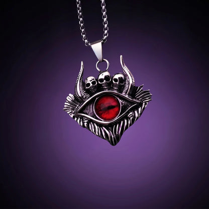 Wardevil Gothic Evil Eye Necklace